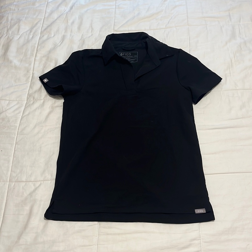 FIGSPRO Pique Drop Shoulder Polo